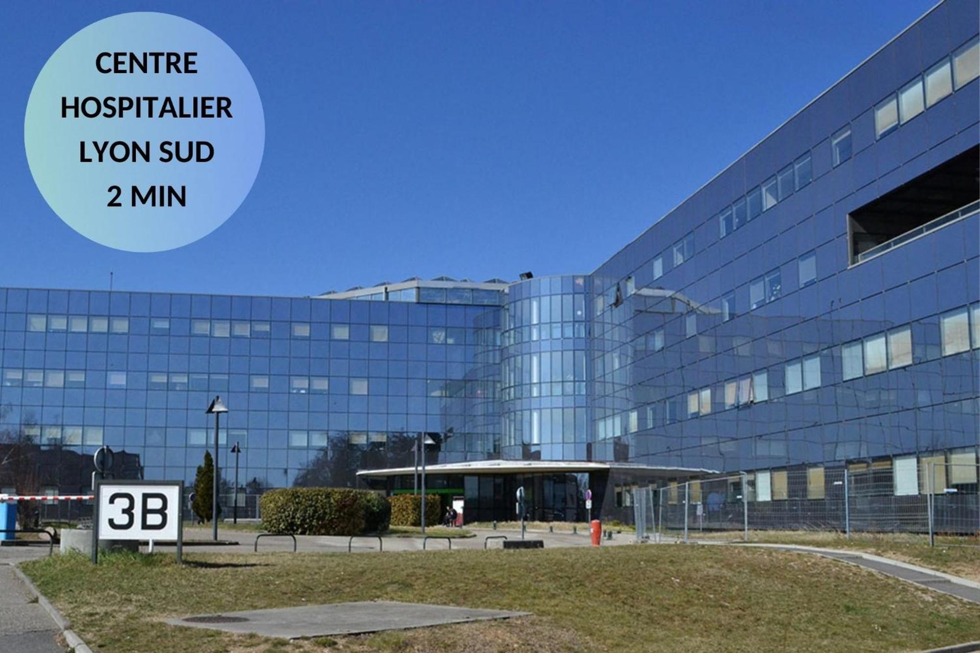 Apartament Super Chazelles - Metro - Hopitaux Lyon Sud Saint-Genis-Laval Zewnętrze zdjęcie